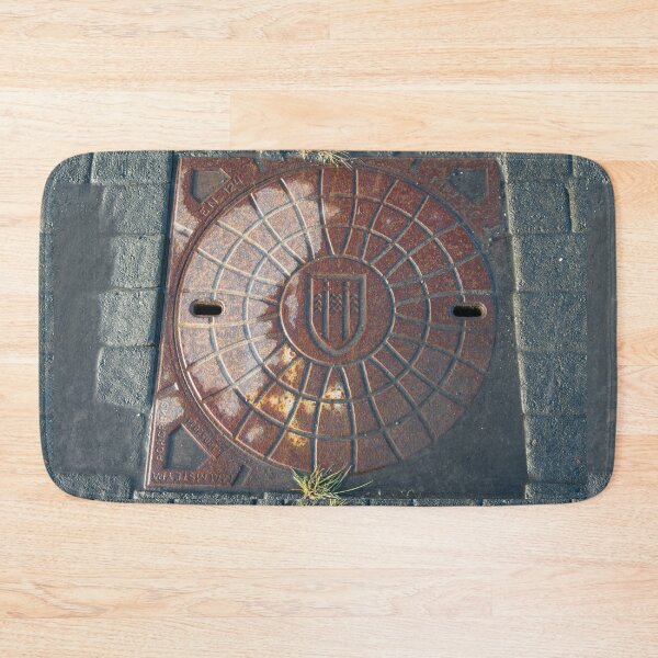 Item preview, Yet Another Reykjavik Manhole Cover designed and sold by Bill Spengler's Photographic Thoughts.