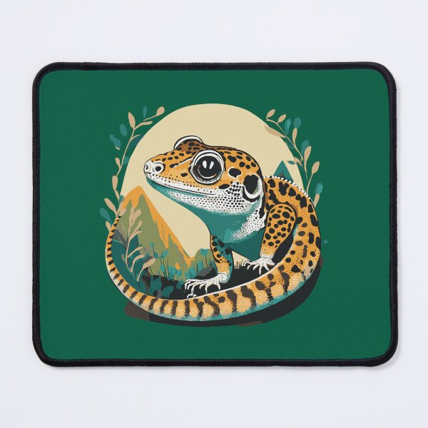 Item preview, Ilustración de gecko leopardo designed and sold by Corner-Distro.