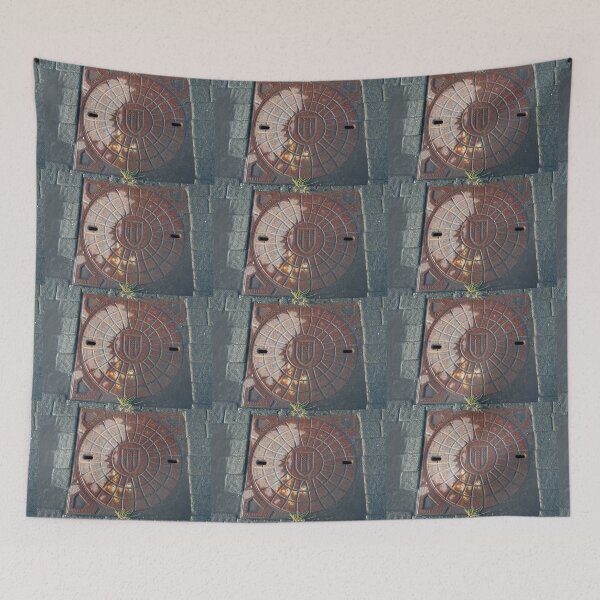 Item preview, Yet Another Reykjavik Manhole Cover designed and sold by Bill Spengler's Photographic Thoughts.
