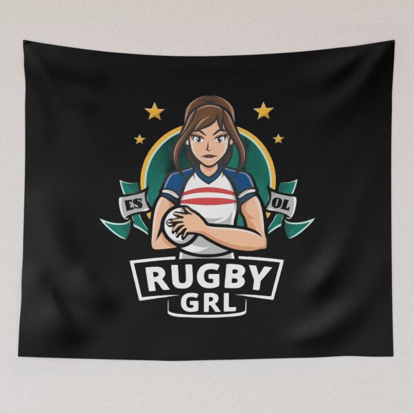 Item preview, Chica de rugby designed and sold by Bercik123.