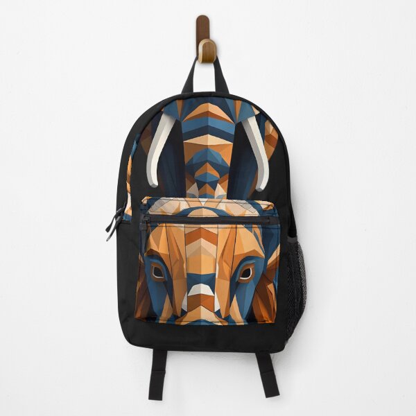 Item preview, elephant based on abstract geometric designed and sold by Linework Studio.