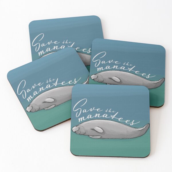 Item preview, Save the Manatees designed and sold by TEWdream.