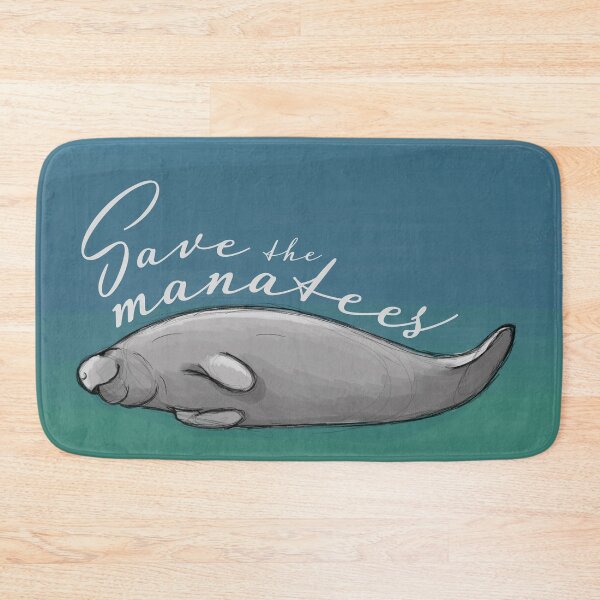 Item preview, Save the Manatees designed and sold by TEWdream.