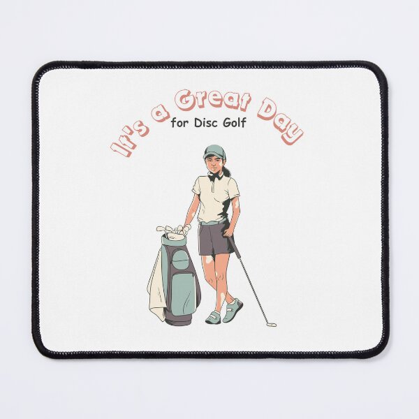 Item preview, Great Day for Disc Golf - golfing design - Plays Golf designed and sold by CYGIS STORE.