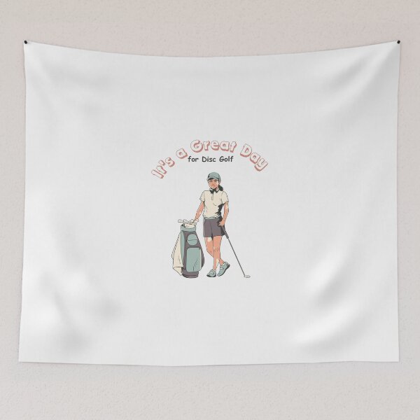 Item preview, Great Day for Disc Golf - golfing design - Plays Golf  designed and sold by CYGIS STORE.