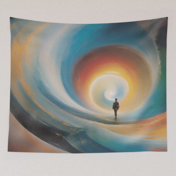 Item preview, Spectrum Vortex: Time's Electric Dance designed and sold by PanoramaPrints.