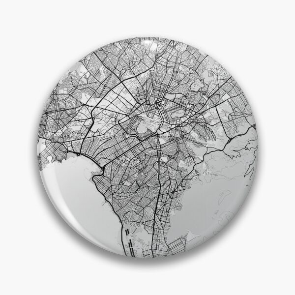 Item preview, Map of Athens designed and sold by feether-store.