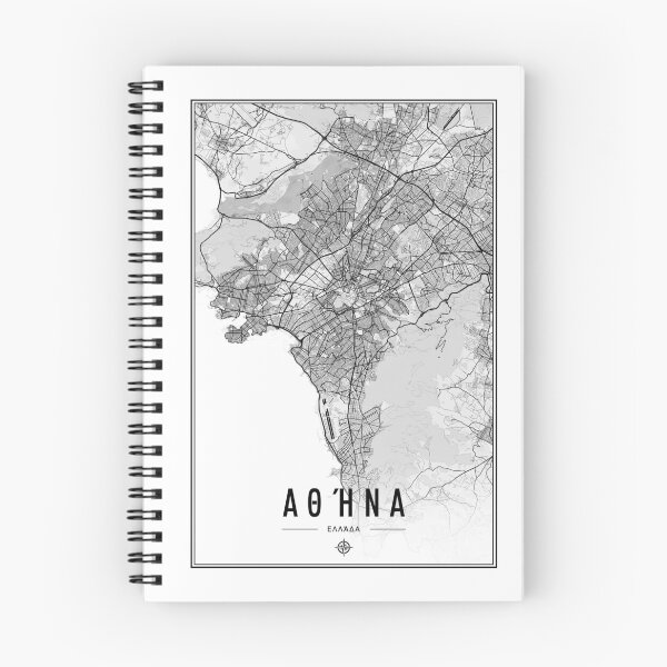 Item preview, Map of Athens designed and sold by feether-store.