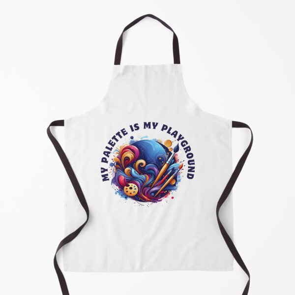 Item preview, "My Palette Is My Playground" Quote designed and sold by MusesWhispers.