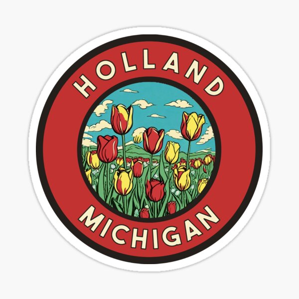Item preview, Holland Michigan Decal designed and sold by zsonn.