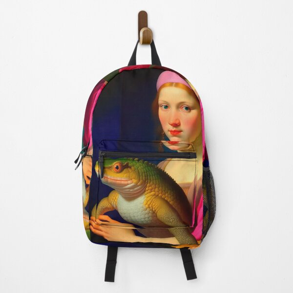 Item preview, Renaissance Lady With Large Amphibian designed and sold by LanaGustavsson.