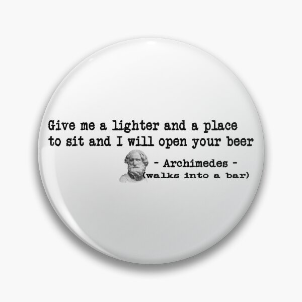 Item preview, Archimedes Walks Into A Bar #1 designed and sold by 300Spikes.