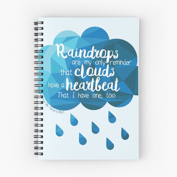 Item preview, Shatter Me Quote designed and sold by EnchantedPeach.