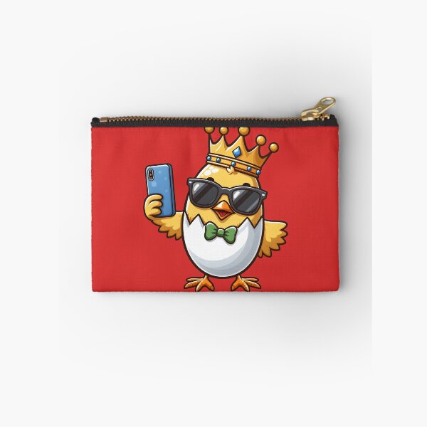 Item preview, Cute King Chick Takes Selfie designed and sold by PuFFYTiC.