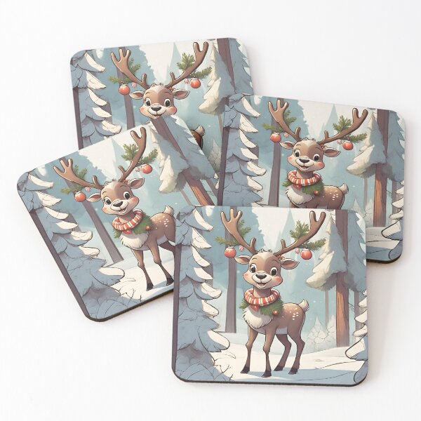Item preview, Baby Reindeer ready for Christmas designed and sold by Emilyprintart.