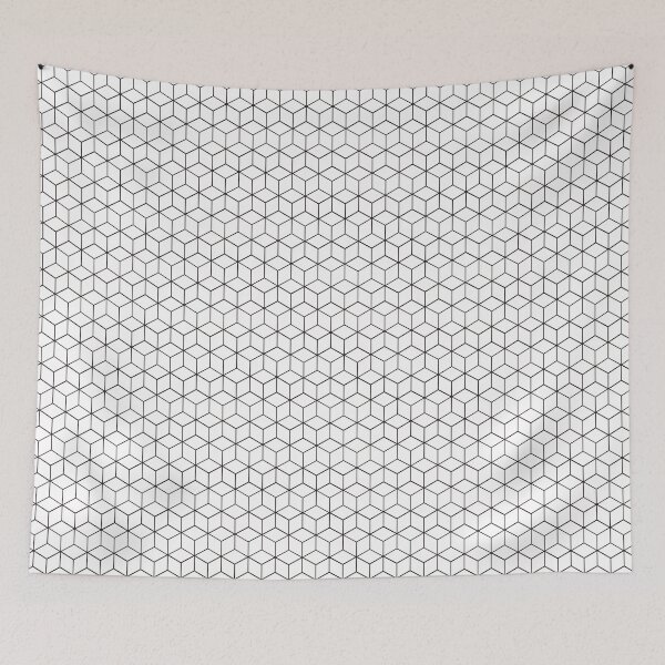 Item preview, Modernist Cubik Print v4 designed and sold by Decorera.