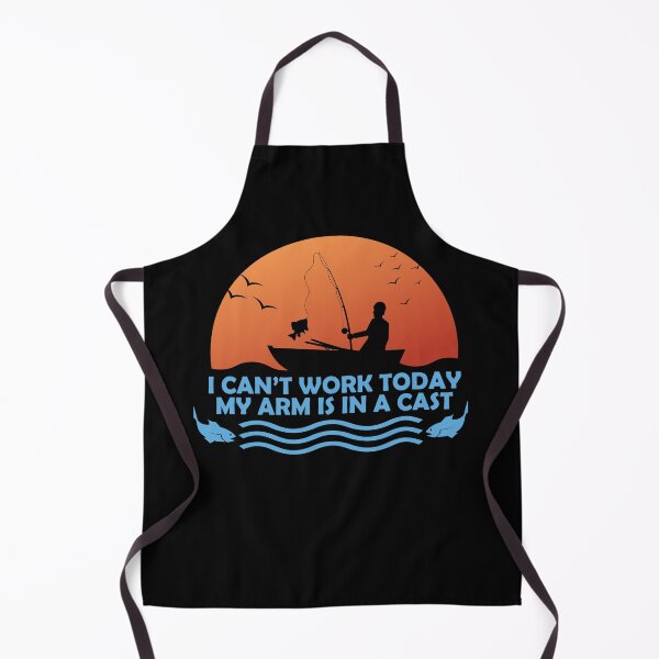 Item preview, I can't work today, my arm is in a cast funny fishing quotes fisherman sayings designed and sold by Alexaltay.