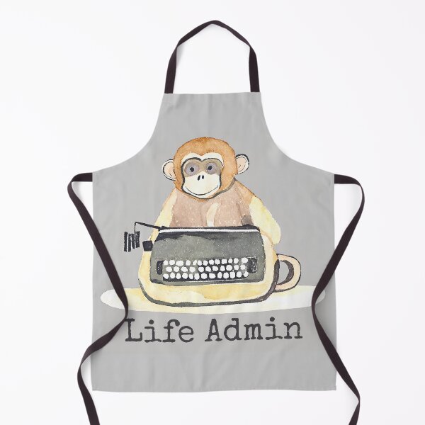 Item preview, Monkey Life Admin Typist  designed and sold by AnimaliaStar.