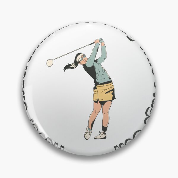 Item preview, Never Underestimate A Lady Who Plays Golf - Lady Plays Golf - Women Plays Golf Poster designed and sold by CYGIS STORE.