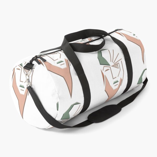 Item preview,  Abstract face in pink gold and green color designed and sold by birasart.