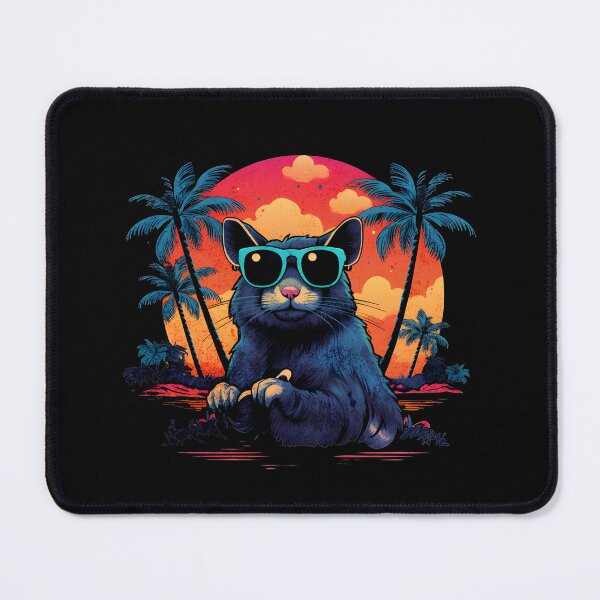 Item preview, Retro Wave Degu Good Vibes designed and sold by RedDesignSyc.