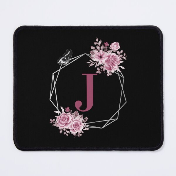 Item preview, Elegant J Letter Floral Monogram Design designed and sold by WomenLevelUp.