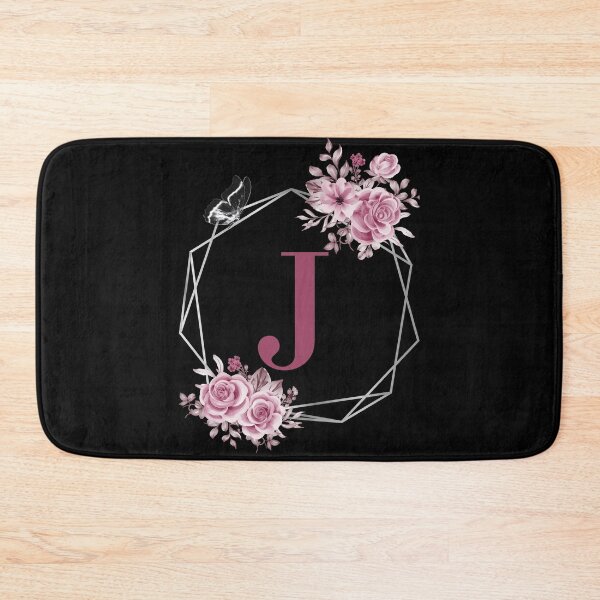 Item preview, Elegant J Letter Floral Monogram Design designed and sold by WomenLevelUp.