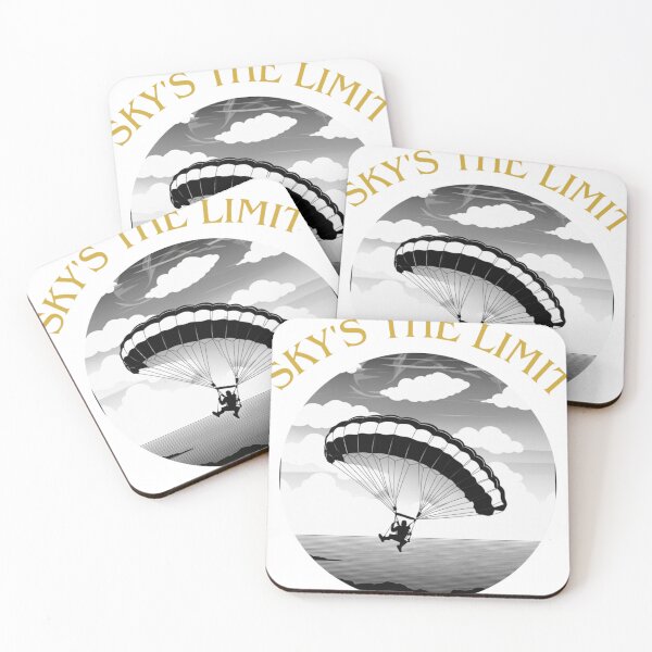 Item preview, Sky's the limit parachuting designed and sold by philosofull.