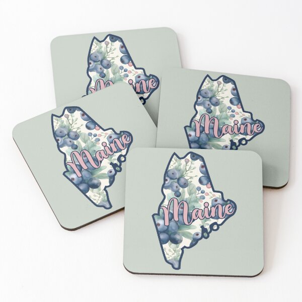 Item preview, Maine Blueberries designed and sold by Jurassic Graphics.
