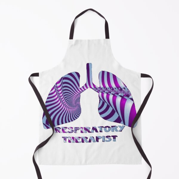 Item preview, Purple & Light Blue Strip Respiratory Therapist  designed and sold by natnat7w.