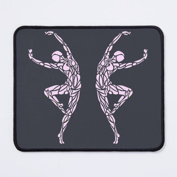 Item preview, Two Pink Ballet Dancers designed and sold by danceink.