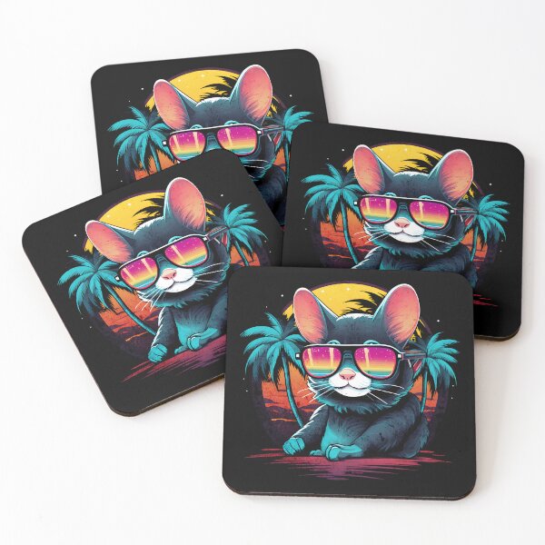 Item preview, Retro Wave Chinchilla designed and sold by RedDesignSyc.