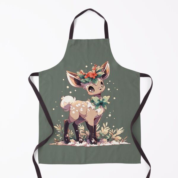 Item preview, Pretty fawn under the mistletoe designed and sold by etherElric.