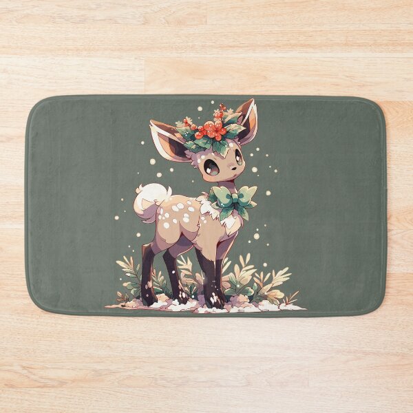 Item preview, Pretty fawn under the mistletoe designed and sold by etherElric.