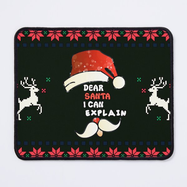 Item preview, Dear Santa I can Explain Merry Christmas Funny Xmas Claus designed and sold by BestTee4You.