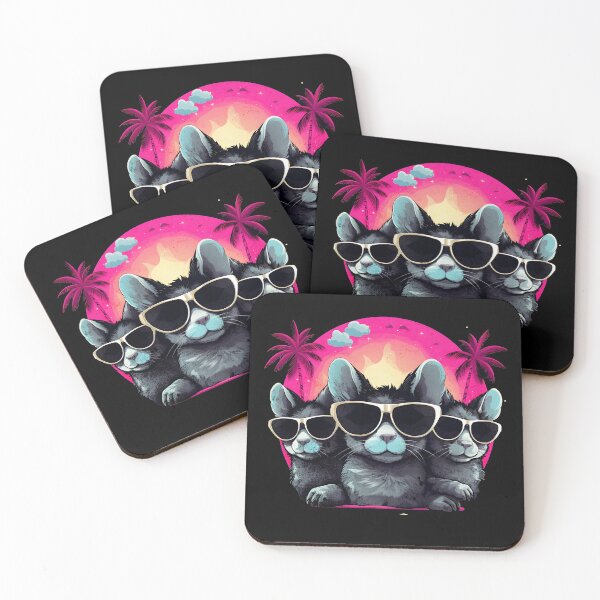 Item preview, Retro Wave Chinchilla Group designed and sold by RedDesignSyc.