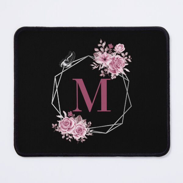 Item preview, Elegant M Letter Floral Monogram Design designed and sold by WomenLevelUp.