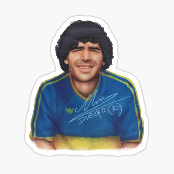 Diego Boca Pegatina