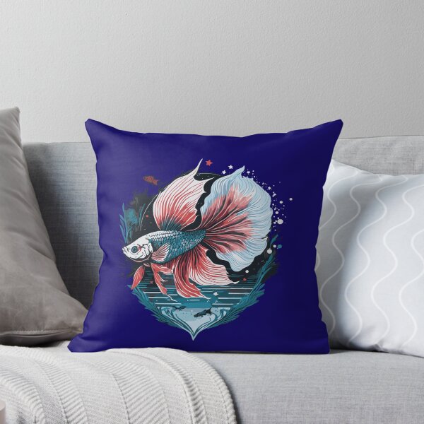 Item preview, Ilustración de peces Betta designed and sold by Corner-Distro.