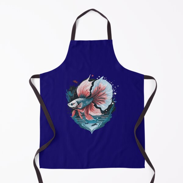 Item preview, Betta Fish Illustration designed and sold by Corner-Distro.