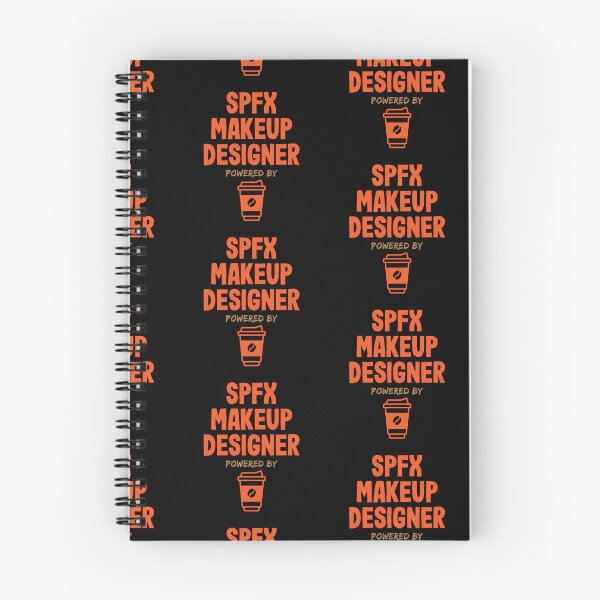 Item preview, SPFX Makeup Designer Powered by Coffee designed and sold by NermilioDesigns.