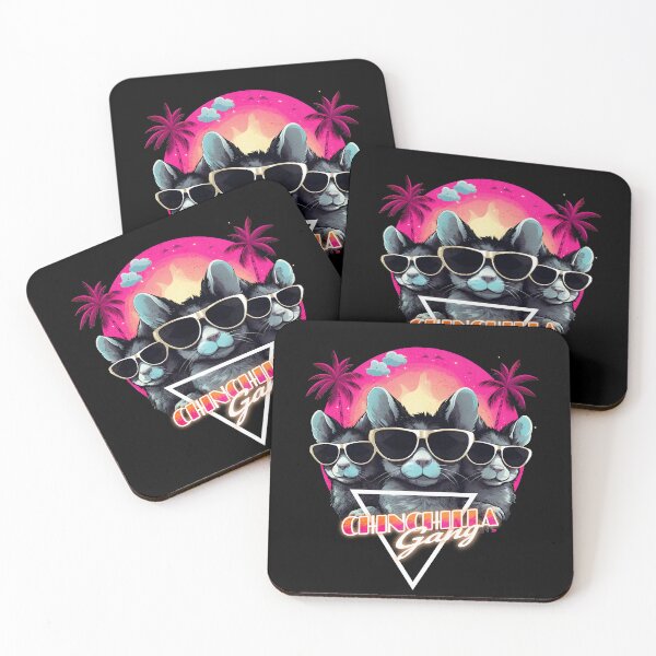 Item preview, Retro Wave Chinchilla Gang designed and sold by RedDesignSyc.