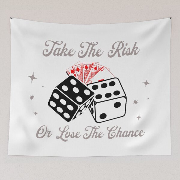 Item preview, Take The Rick Or Lose The Chance  designed and sold by VizualVibez.