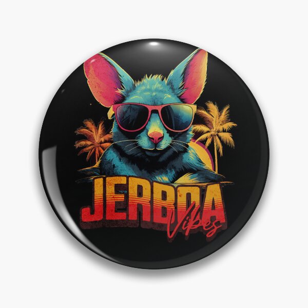 Item preview, Retro Wave Chillout Jerboa designed and sold by RedDesignSyc.