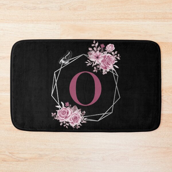 Item preview, Elegant O Letter Floral Monogram Design designed and sold by WomenLevelUp.