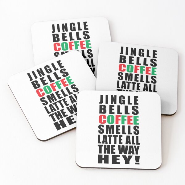 Item preview, Jingle Bells Coffee Smells designed and sold by Art & Coffee.