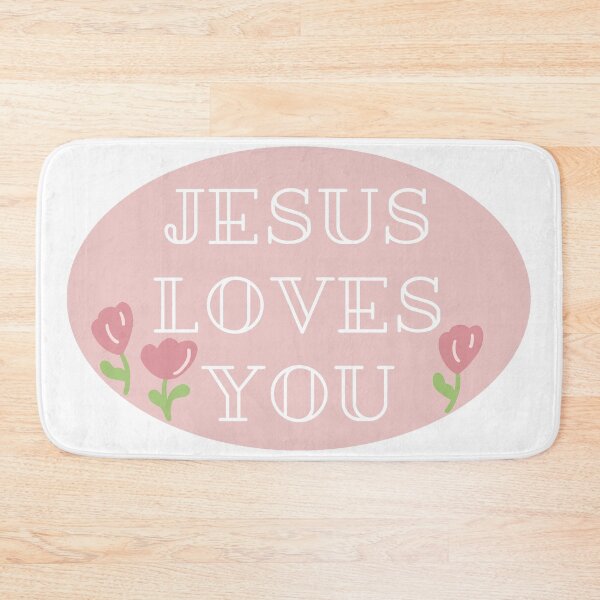 Item preview, Jesus Loves You - Pink designed and sold by ashleygus.