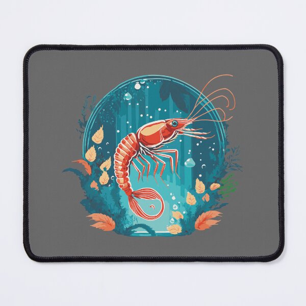 Item preview, Cherry Shrimp Illustration designed and sold by Corner-Distro.