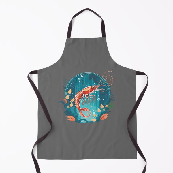 Item preview, Cherry Shrimp Illustration designed and sold by Corner-Distro.