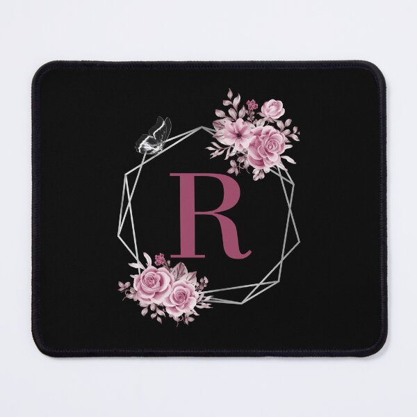 Item preview, Elegant R Letter Floral Monogram Design designed and sold by WomenLevelUp.